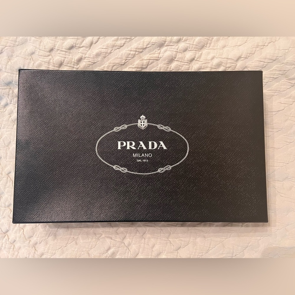 Prada Black nappa leather clutch bag * authentic - Picture 5 of 10